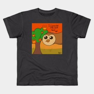 Hooty Commits Arson! Kids T-Shirt